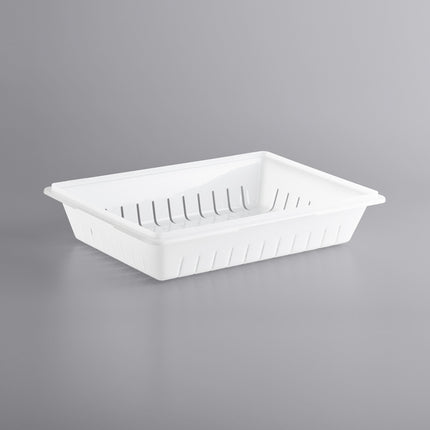 Rổ lọc / hộp lọc nước thực phẩm nhựa polyethylene Vigor 66 x 46 x 13 cm màu trắng