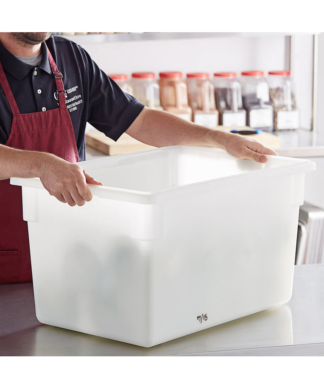 Hộp đựng thực phẩm nhựa polyethylene Vigor 66 x 46 x 38 cm màu trắng