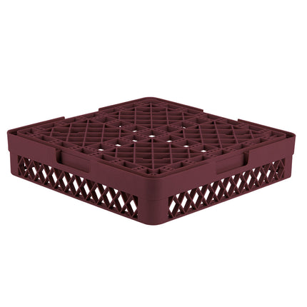 Giá đựng ly 16 ngăn màu đỏ booc-đô Vollrath Traex® TR8 cỡ đầy đủ cao 8,3 cm
