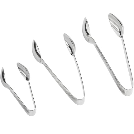 Bộ kẹp phục vụ thép không gỉ 18/8 siêu nặng 3 món Acopa Industry