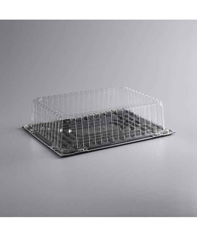 Hộp đựng bánh mang đi Choice 1/2 Size High nắp vòm Sheet Cake Display bình đựng với trong suốt nắp vòm nắp - Thùng 25 cá