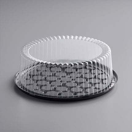 Hộp trưng bày bánh kem Choice 23 cm vòm thấp kèm nắp vòm trong - Thùng 80 cái