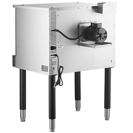 Lò nướng đối lưu gas tự nhiên MainStreet Equipment CG1-N nguyên cỡ một tầng kèm chân - 54.000 BTU