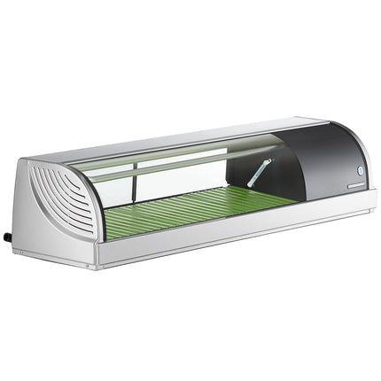 Tủ mát trưng bày sushi kính cong Hoshizaki HNC-120BA-R-SLH 119 cm - máy nén bên phải