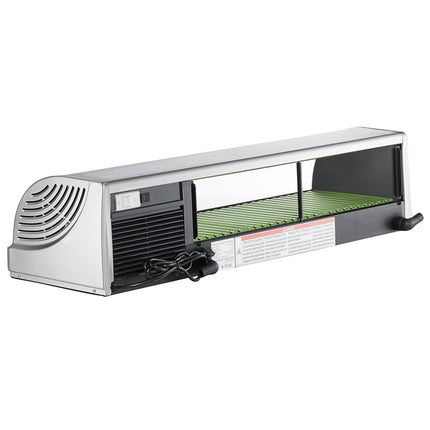 Tủ mát trưng bày sushi kính cong Hoshizaki HNC-120BA-R-SLH 119 cm - máy nén bên phải