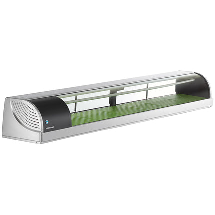 Tủ trưng bày sushi lạnh kính cong Hoshizaki HNC-210BA-L-SLH 211 cm - Máy nén bên trái