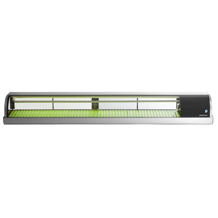 Tủ trưng bày sushi kính cong làm lạnh Hoshizaki HNC-210BA-R-SLH 210 cm - máy nén bên phải