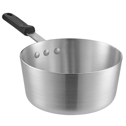 Nồi nấu sốt nhôm thành nghiêng Choice 2,6 lít tay cầm silicone đen