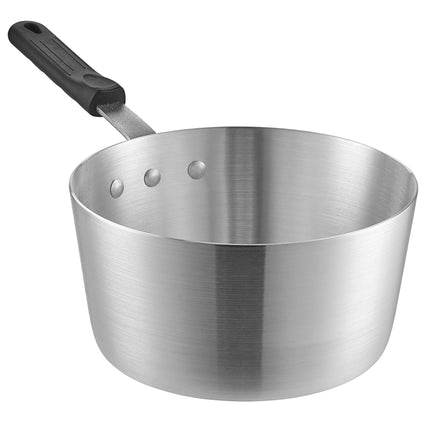 Nồi nấu sốt nhôm thành nghiêng Choice 4,3 lít tay cầm silicone đen
