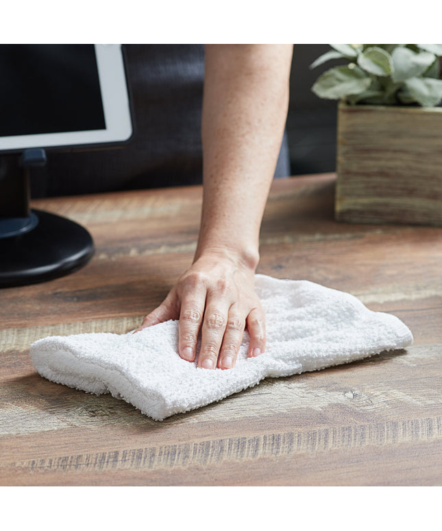 Khăn bar cotton màu trắng Choice 510 g 45,7 x 38,1 cm - Thùng 300 cái
