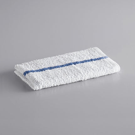 Khăn bar cotton sọc màu xanh dương trắng Choice 907 g 48,3 x 40,6 cm - Thùng 120 cái