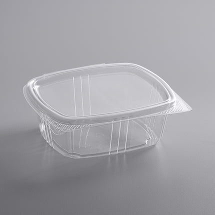 Choice Hộp Đựng Deli Nắp Bản Lề Nhựa RPET Tái Chế Trong Suốt 12 oz 200 Cái/Thùng
