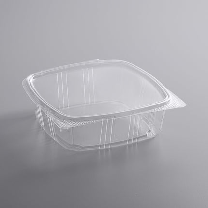 Choice Hộp Đựng Đồ Ăn Mang Đi Nắp Bản Lề Nhựa RPET Tái Chế 48 oz Trong Suốt 200/Case