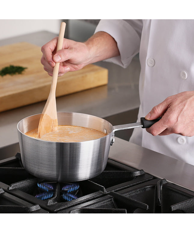 Nồi nấu sốt nhôm thành nghiêng Choice 2,6 lít tay cầm silicone đen