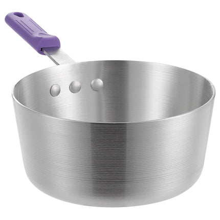 Nồi nấu sốt nhôm thành nghiêng Choice 2,6 lít tay cầm silicone tím chống dị ứng
