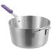 Nồi nấu sốt nhôm thành nghiêng Choice 6,6 lít tay cầm silicone tím chống dị ứng
