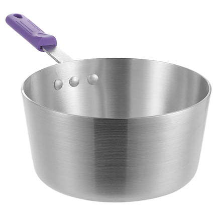 Nồi nấu sốt nhôm thành nghiêng Choice 3,5 lít tay cầm silicone tím chống dị ứng