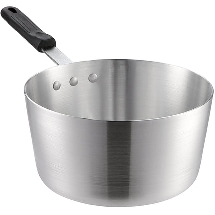 Nồi nấu sốt nhôm thành nghiêng Choice 5,2 lít tay cầm silicone đen