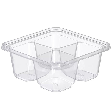 Dart TamperGuard Hộp Đựng 4 Ngăn Chống Giả Mạo, Có Niêm Phong An Toàn - 300/Thùng