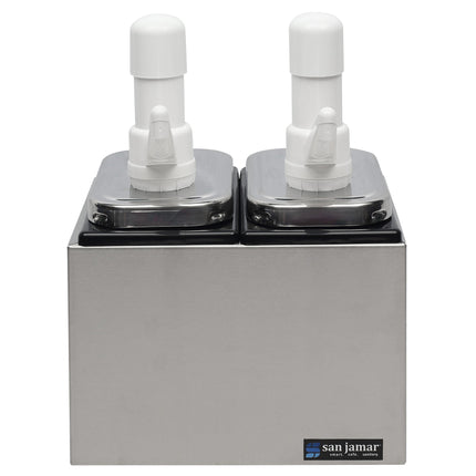 Trạm bơm gia vị San Jamar P9712 - 2 khoang