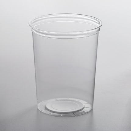 Choice Hộp Đựng Đồ Ăn Deli Tròn Trong Mờ Dùng Được Lò Vi Sóng In Tùy Chỉnh 32 oz - 500/Thùng