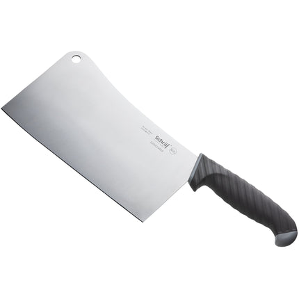Dao chặt thịt Schraf cán TPRgrip chống trượt 24 cm