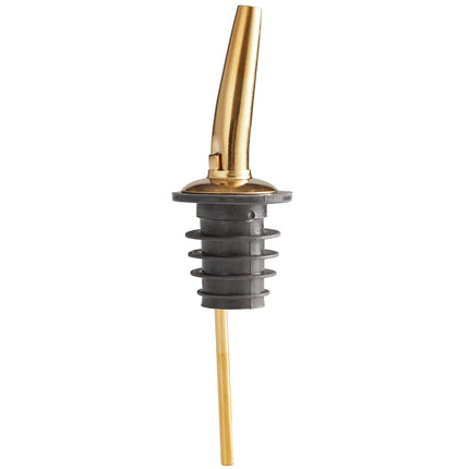 Vòi rót rượu American Metalcraft TPRG màu vàng gold đầu vòi thuôn không vòng cổ - Gói 12 cái