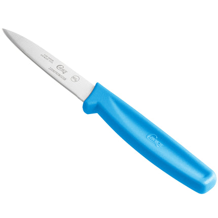 Dao gọt lưỡi trơn Choice 8,3 cm cán xanh dương