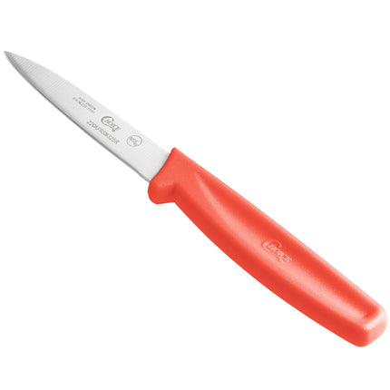 Dao gọt lưỡi trơn Choice 8,3 cm cán đỏ