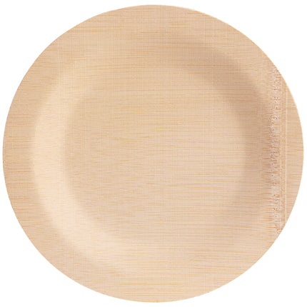 Đĩa tre tròn phân hủy sinh học EcoChoice 23 cm - Gói 25 cái