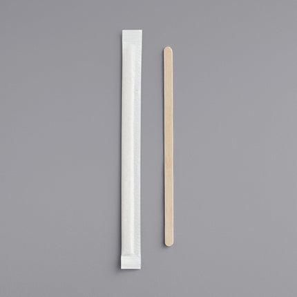 Que khuấy cà phê gỗ Choice 14 cm có bọc - Gói 1.000 cái