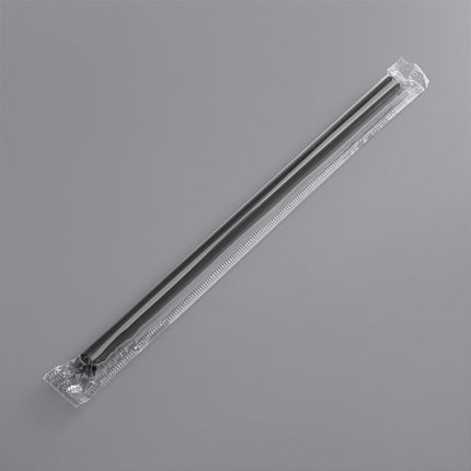 Ống hút bọc khổng lồ Choice 19,7 cm màu đen - Thùng 7.500 cái
