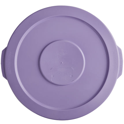 Nắp thùng đựng nguyên liệu tròn chống dị ứng Baker's Mark 38 lít / 160 cup màu tím