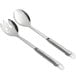 Bộ dụng cụ phục vụ salad tay cầm thép không gỉ rỗng 2 món Choice