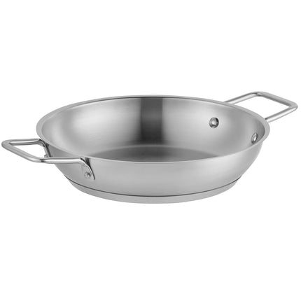 Chảo chiên thép không gỉ đáy nhôm Vigor SS1 Series 24 cm, hai tay cầm
