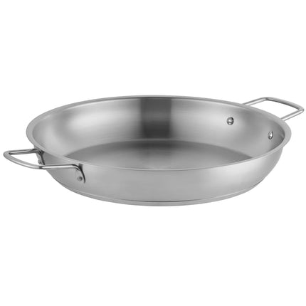 Chảo chiên thép không gỉ đáy nhôm Vigor SS1 Series 36 cm, hai tay cầm