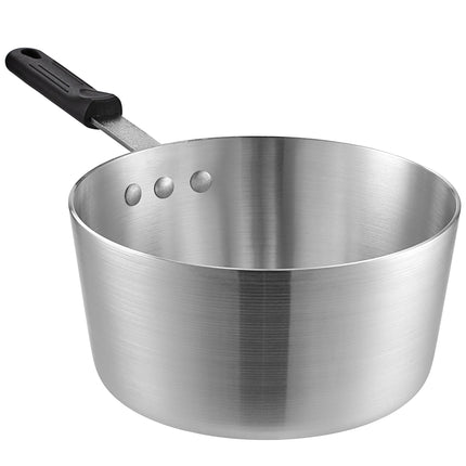 Nồi nấu sốt nhôm thành nghiêng Choice 3,5 lít tay cầm silicone đen