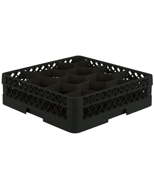 Giá đựng ly 12 ngăn màu đen Vollrath Traex® Rack Max TR18J cỡ đầy đủ cao 12,2 cm