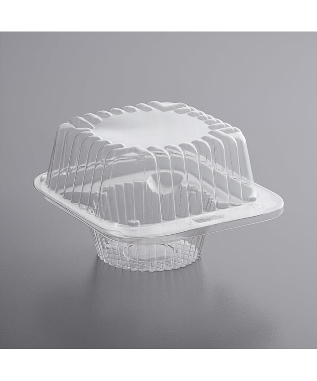 Hộp đựng cupcake / muffin 1 ngăn nhựa PET trong suốt Choice - Thùng 400 cái