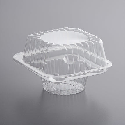 Hộp đựng cupcake / muffin 1 ngăn nhựa PET trong suốt Choice - Thùng 400 cái