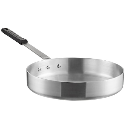 Chảo saute nhôm Choice 6,6 lít cán silicone đen