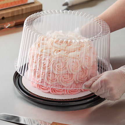 Hộp trưng bày bánh nắp vòm cao Choice 22,9 cm nắp vòm trong suốt - Gói 20 cái
