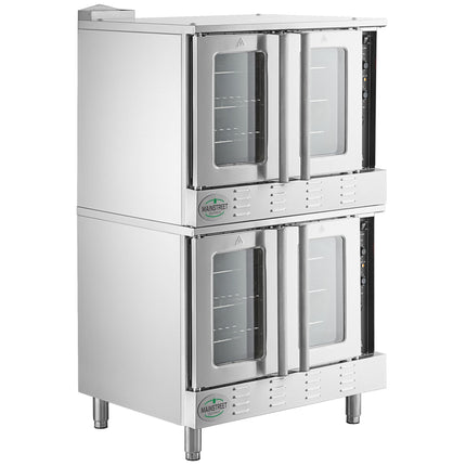 Lò nướng đối lưu gas tự nhiên 2 tầng full size MainStreet Equipment CG2-NK với chân - 108.000 BTU