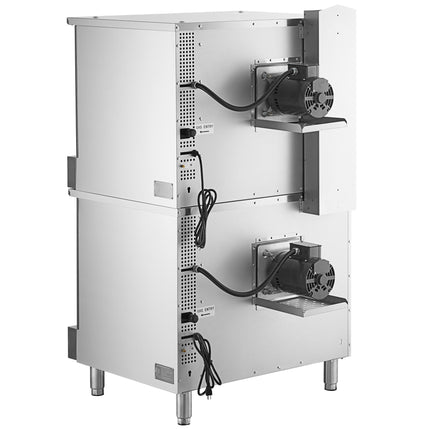 Lò nướng đối lưu gas tự nhiên 2 tầng full size MainStreet Equipment CG2-NK với chân - 108.000 BTU