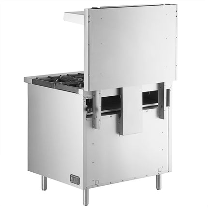 Bếp gas tự nhiên 6 họng kèm lò nướng tiêu chuẩn Cooking Performance Group S36-N 91,4 cm - 210.000 BTU