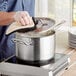 Nồi nấu sốt inox đáy nhôm bọc Vigor SS1 Series 7,2 lít kèm nắp
