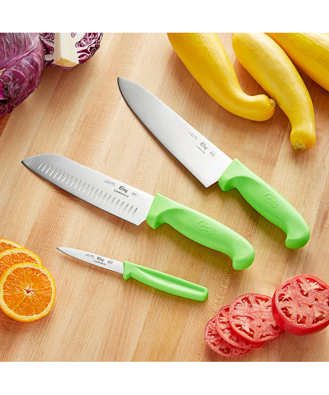 Bộ dao Choice 3 món cán xanh lá neon