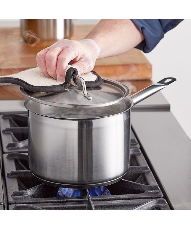 Nồi nấu sốt inox đáy nhôm bọc Vigor SS1 Series 3,8 lít kèm nắp