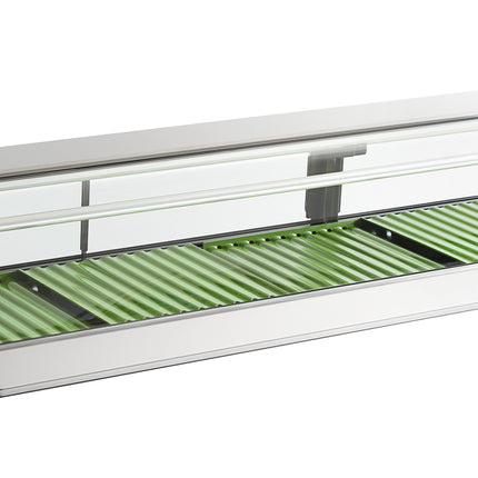 Tủ mát trưng bày sushi kính cong Hoshizaki HNC-120BA-R-SLH 119 cm - máy nén bên phải
