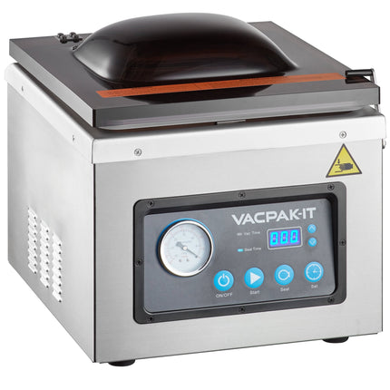 Máy hút chân không buồng thanh hàn 30 cm bơm dầu VacPak-It VMC12OP - 120V, 950W